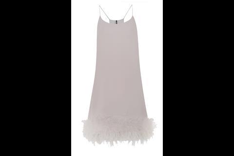 Fake fur continues to dominate the womenswear trends for Christmas 2014, with a Topshop white slip-like dress with a block of faux fur at the hemline expected to be popular at parties.